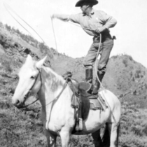 People with horses and burros: Photo 2