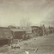 Colorado & Southern Railway wreck in 1906: Photo 1