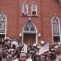 Civil rights march in Montgomery, Alabama: Slide 62