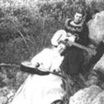 A.T. Wheeler family and relatives in the mountains
