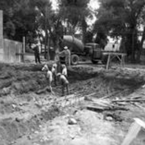 Municipal Building under construction