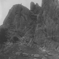 Red Rocks excursions with unidentified people photographs, 1887-1900: Photo 22