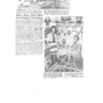 Aunt Paisley's Tea Parlour, clippings, 1968