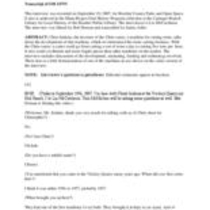 Oral history interview with Chris C. Jenkins, 2007