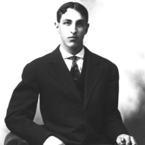 Milton N. Bergheim portrait, [191-]