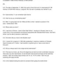 Oral history interview with Dr. John William Harrison, 2002