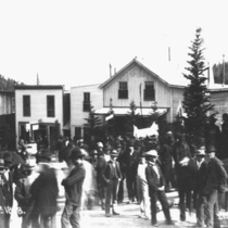 Ward Colorado & Northwestern Railroad celebration: Photo 1 (S-1827)