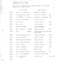 Amaranth Temple Court No. 10, printed materials, 1951-1980