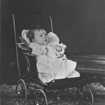 Anne and Edith Todd in strollers photographs: Photo 2