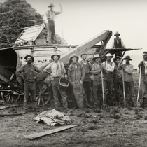 Agriculture threshing: Photo 3 (S-1380)