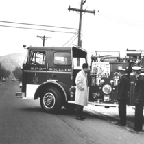 Fire Department Stations and engines. photographs, [1940-1970]: Photo 2