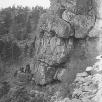 Gregory Canyon rock formations  photographs, [between 1890 and 1910]: Photo 15