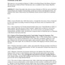 Oral history interview with Charles A. Dinwiddie, 2006
