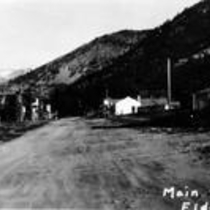 Eldora town and street views in the 1930s