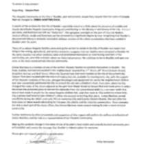 Emma Gomez Martinez Park documents.