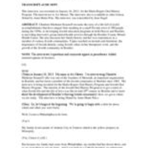 Oral history interview with Charlotte Michener Krasnoff, 2013