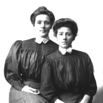Mrs. J. B. Beeble and sister portrait