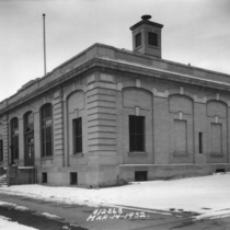 Boulder Post Office exterior before addition