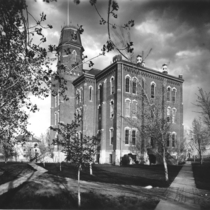 Old Main from the west.