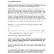 Oral history interview with Nathan L. Wheeler, 2012