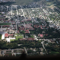 Schoolland Slide Collection Aerial views of the University of Colorado: Photo 4