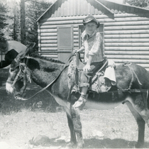 Devine-Rosser Family Virtual Collection: Allenspark Stable, Photo 1