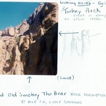 Traveling up the South St. Vrain Road, ca. 1975: Photo Card 3