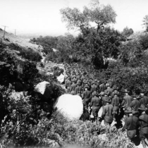 World War I Utah soldiers on Gregory Canyon hike: Photo 1