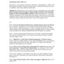 Oral history interview with Roland H. Wolcott, 2006