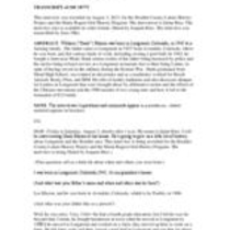 Oral history interview with Hank Blazon, 2013