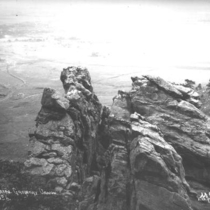 Gregory Canyon rock formations  photographs, [between 1890 and 1910]: Photo 3 (S-2213)