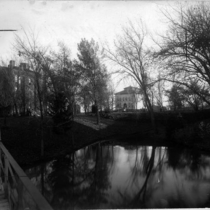 University of Colorado Varsity Lake Looking South, c. 1903-1909: Photo 1