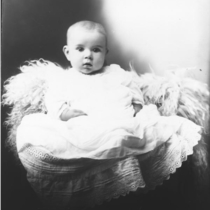 Mrs. C. E. Barber's baby portrait, [undated]