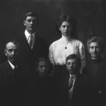 Brown family portrait