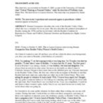 Oral history interview with Bonnie Crumpacker, 2003