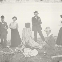 Ward people - beside lakes, [1895-1915]: Photo 2