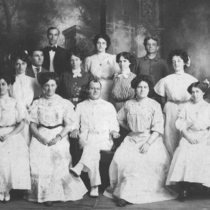 Orpheum Theatre troupe in Manila