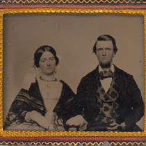 Mr. and Mrs. Clinton M. Tyler portraits [185-]: Photo 1