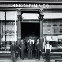 Bergheim's men's clothing store: Photo 1