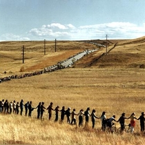 Rocky Flats peace demonstration photograph, 1983 Oct. 15