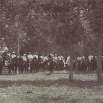 Fourth of July celebration at Andrus Grove, 1897: Photo 1 (S-1342)