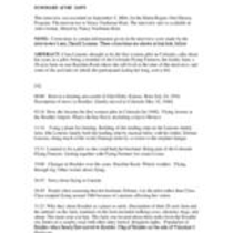 Oral history interview with Clara Lemons, 2006