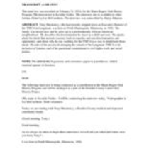 Oral history interview with Tony Shockency, 2014