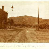 Looking west from 9th and Mapleton, 1900-1903