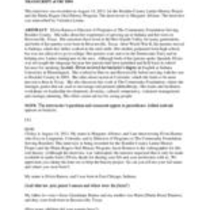 Transcript: Oral history interview with Elvira Ramos, 2013