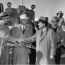 Denver Boulder Turnpike Ribbon cutting ceremony, 19 Jan. 1952: Photo 1