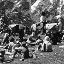 Arapaho Glacier hike, 1965: Photo 1