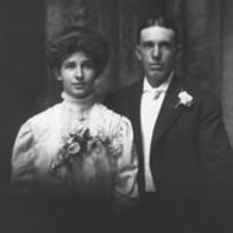 Mr. and Mrs. Claude Bailey portraits, [ca. 1920]