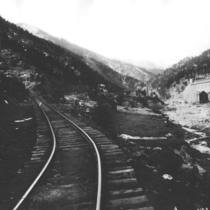 Railroad track through Wallstreet: Photo 2
