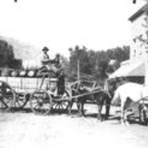 Delivery wagons